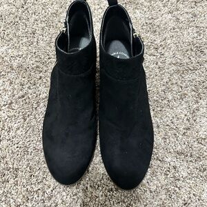 Dr. Scholl's Brianna Black Ankle Booties